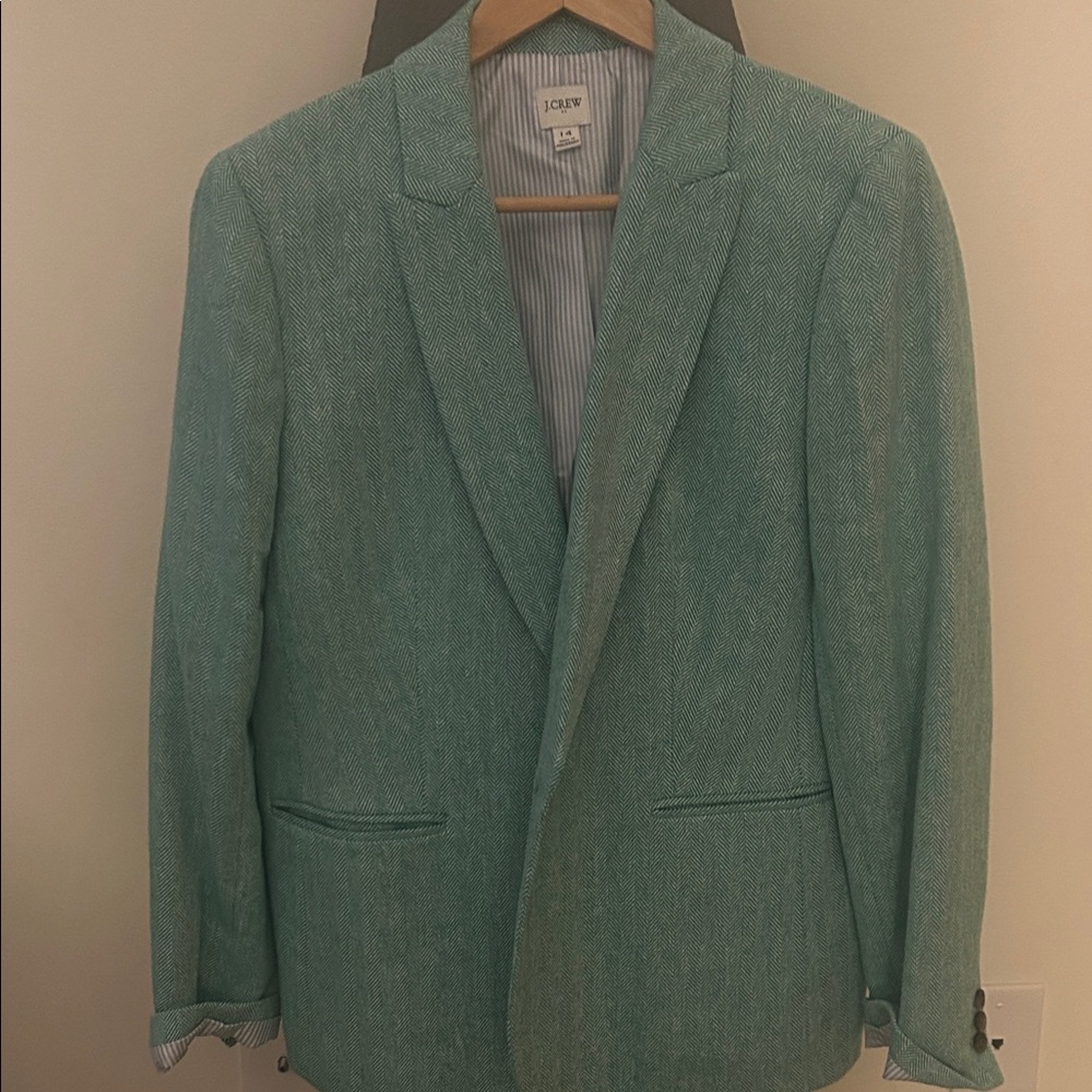 J. Crew Women's Teal Blazer